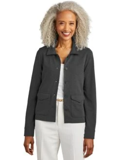 Brooks Brothers Ladies Mid-Layer Stretch Button Jacket 18 Brooks Brothers Ladies Mid-Layer Stretch Button Jacket -Thread Logic Store Brooks Brothers Ladies Mid Layer Stretch Button Jacket 3