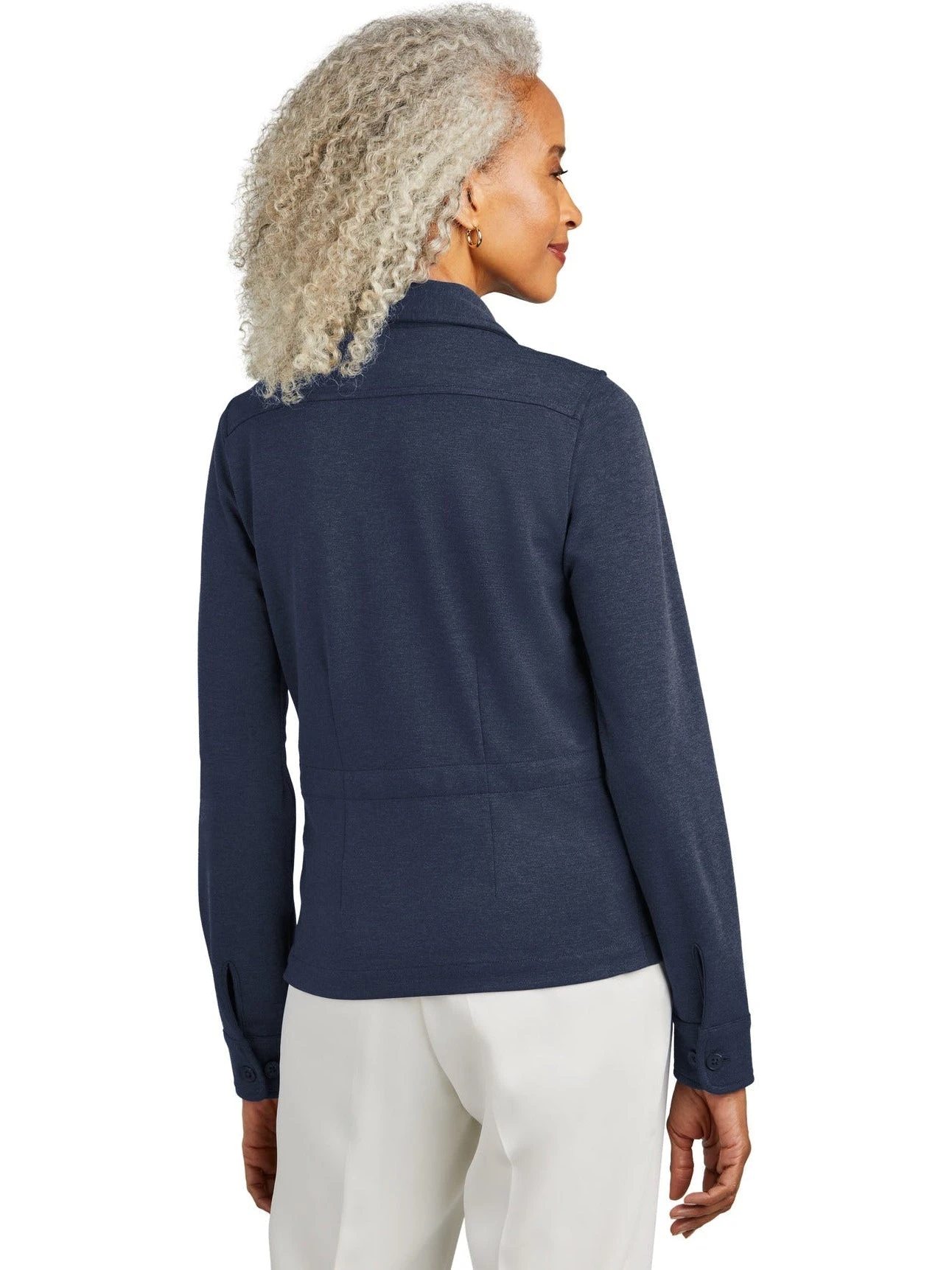 Brooks Brothers Ladies Mid-Layer Stretch Button Jacket 10 Brooks Brothers Ladies Mid-Layer Stretch Button Jacket - Image 10