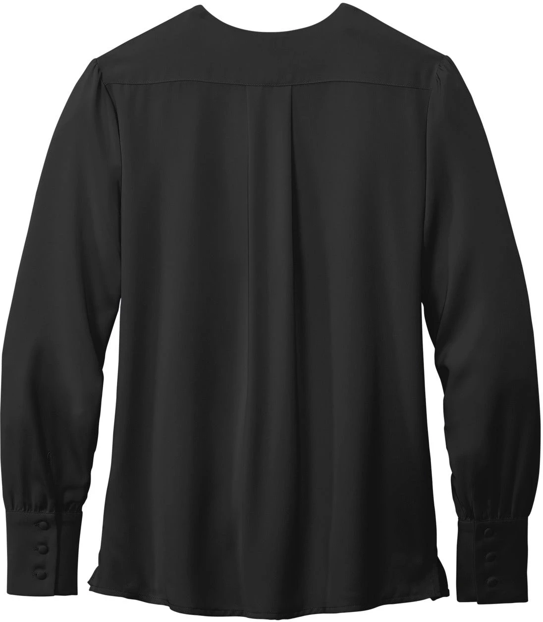 Brooks Brothers Ladies Open-Neck Satin Blouse 16 Brooks Brothers Ladies Open-Neck Satin Blouse - Image 16