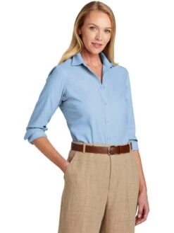 OUTLET-Brooks Brothers Ladies Wrinkle-Free Stretch Nailhead Shirt -Thread Logic Store Brooks Brothers Ladies Wrinkle Free Stretch Nailhead Shirt 7 2c03c8c7 f5c6 4128 9623 4dc281a36836