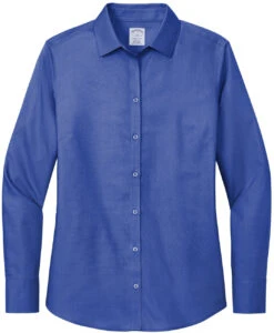 OUTLET-Brooks Brothers Ladies Wrinkle-Free Stretch Nailhead Shirt -Thread Logic Store Brooks Brothers Ladies Wrinkle Free Stretch Nailhead Shirt Cobalt Blue S 17 ff4b6d19 6717 45a3 8248 11126fecf49f