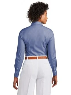 Brooks Brothers Ladies Wrinkle-Free Stretch Pinpoint Shirt -Thread Logic Store Brooks Brothers Ladies Wrinkle Free Stretch Pinpoint Shirt 16