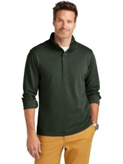 Brooks Brothers Mid-Layer Stretch 1/2-Button 28 Brooks Brothers Mid-Layer Stretch 1/2-Button -Thread Logic Store Brooks Brothers Mid Layer Stretch 12 Button 7