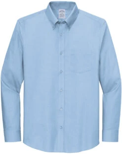 OUTLET-Brooks Brothers Wrinkle-Free Stretch Nailhead Shirt -Thread Logic Store Brooks Brothers Wrinkle Free Stretch Nailhead Shirt Newport Blue S 5 6f9c46b5 55d8 4630 b2c9 04184557cff7