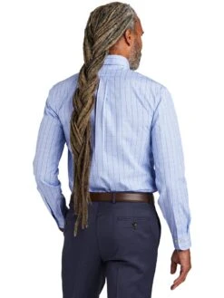 Brooks Brothers Wrinkle-Free Stretch Patterned Shirt -Thread Logic Store Brooks Brothers Wrinkle Free Stretch Patterned Shirt 8