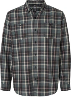 Burnside Perfect Flannel Work Shirt -Thread Logic Store Burnside Perfect Flannel Work Shirt GreyEcru S 13