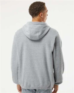 Burnside Polar Fleece Quarter-Zip Hooded Pullover -Thread Logic Store Burnside Polar Fleece Quarter Zip Hooded Pullover 12