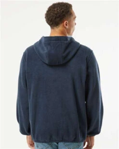 Burnside Polar Fleece Quarter-Zip Hooded Pullover -Thread Logic Store Burnside Polar Fleece Quarter Zip Hooded Pullover 16