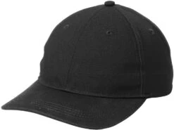 Port Authority Leather Strap Cap 14 Port Authority Leather Strap Cap -Thread Logic Store C963 black flat left