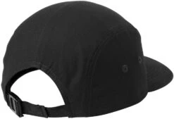 Port Authority Brushed Cotton Camper Cap 12 Port Authority Brushed Cotton Camper Cap -Thread Logic Store C970 black flat back