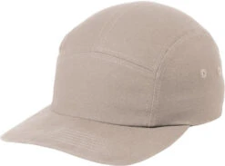 Port Authority Brushed Cotton Camper Cap 15 Port Authority Brushed Cotton Camper Cap -Thread Logic Store C970 khaki flat left