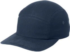 Port Authority Brushed Cotton Camper Cap 17 Port Authority Brushed Cotton Camper Cap -Thread Logic Store C970 navy flat left