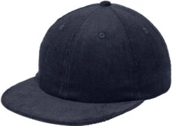 Port Authority Corduroy Cap 20 Port Authority Corduroy Cap -Thread Logic Store C972 riverbluenavy flat left