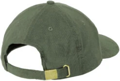 Port Authority Light Corduroy Dad Cap -Thread Logic Store C973 olivegreen flat back