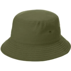 Port Authority Twill Classic Bucket Hat 25 Port Authority Twill Classic Bucket Hat -Thread Logic Store C975 OLIVEDRABGREEN Hat Left