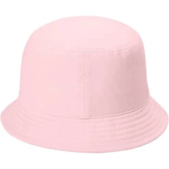 Port Authority Twill Short Brim Bucket Hat -Thread Logic Store C976 CLOUDPINK Hat Back