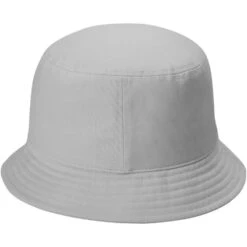 Port Authority Twill Short Brim Bucket Hat -Thread Logic Store C976 GUSTYGREY Hat Back
