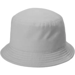 Port Authority Twill Short Brim Bucket Hat -Thread Logic Store C976 GUSTYGREY Hat Left
