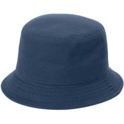 Port Authority Twill Short Brim Bucket Hat -Thread Logic Store C976 RIVERBLUENAVY Hat Left
