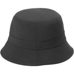 Port Authority Poly Bucket Hat -Thread Logic Store C980 BLACK Hat Back