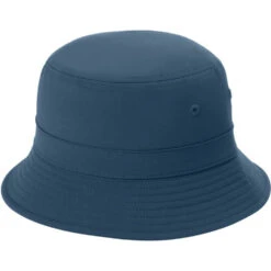 Port Authority Poly Bucket Hat -Thread Logic Store C980 RIVERBLUENAVY Hat Left