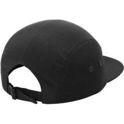 Port Authority Poly Camper Cap -Thread Logic Store C982 BLACK Hat Back