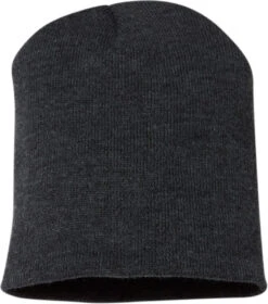 Cap America USA-Made 8 1/2" Beanie -Thread Logic Store CAP AMERICA USA Made 8 12 Beanie Dark Heather Grey 1 Size 2