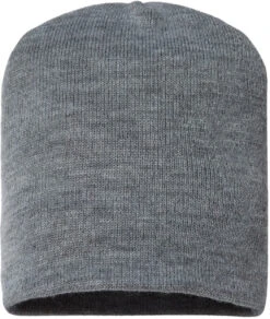 Cap America USA-Made 8 1/2" Beanie -Thread Logic Store CAP AMERICA USA Made 8 12 Beanie Heather Grey 1 Size 4