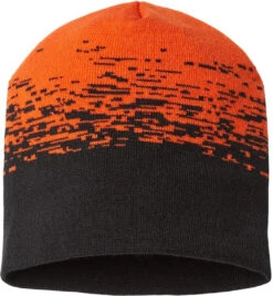 Cap America USA-Made Static Beanie -Thread Logic Store CAP AMERICA USA Made Static Beanie BlackDeep Orange 1 Size 2