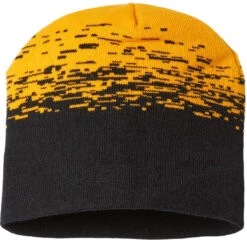 Cap America USA-Made Static Beanie -Thread Logic Store CAP AMERICA USA Made Static Beanie BlackGold 1 Size 3