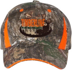 Outdoor Cap Camo With Hi-Vis Trim Cap