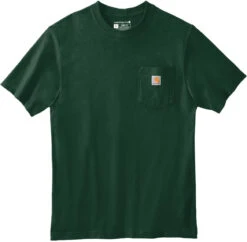 CLOSEOUT - Carhartt Workwear Pocket Short Sleeve T-Shirt 7 CLOSEOUT - Carhartt Workwear Pocket Short Sleeve T-Shirt -Thread Logic Store CLOSEOUT Carhartt Workwear Pocket Short Sleeve T Shirt Hunter Green 4XL 3