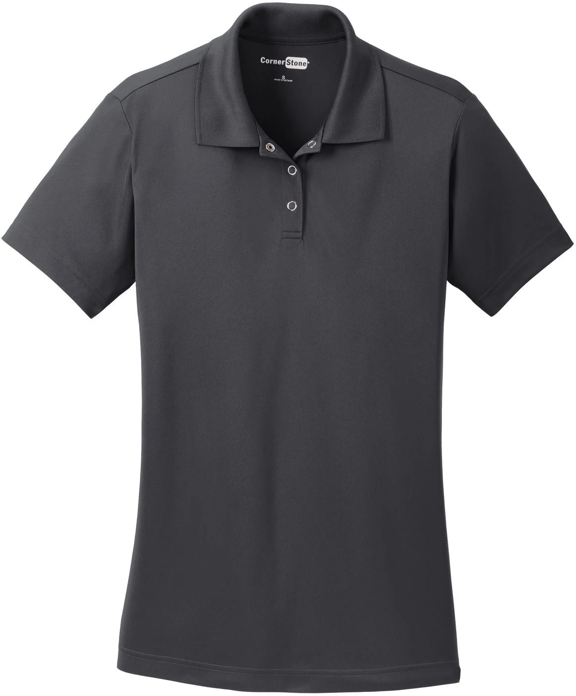 CLOSEOUT - CornerStone Ladies Micropique Gripper Polo 1 CLOSEOUT - CornerStone Ladies Micropique Gripper Polo