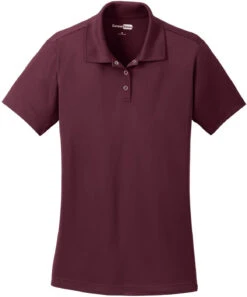 CLOSEOUT - CornerStone Ladies Micropique Gripper Polo 9 CLOSEOUT - CornerStone Ladies Micropique Gripper Polo -Thread Logic Store CLOSEOUT CornerStone Ladies Micropique Gripper Polo Maroon M 5