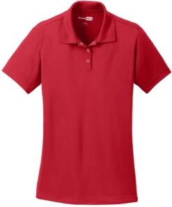 CLOSEOUT - CornerStone Ladies Micropique Gripper Polo 8 CLOSEOUT - CornerStone Ladies Micropique Gripper Polo -Thread Logic Store CLOSEOUT CornerStone Ladies Micropique Gripper Polo True Red 3XL 4