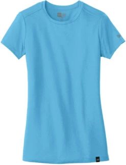 OUTLET-New Era Ladies Heritage Blend Crew Tee -Thread Logic Store CLOSEOUT New Era Ladies Heritage Blend Crew Tee Sky Blue 4XL 3