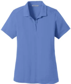 CLOSEOUT - Port Authority Ladies SuperPro Knit Polo -Thread Logic Store CLOSEOUT Port Authority Ladies SuperPro Knit Polo Ultramarine Blue S 4
