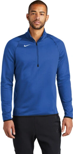 Nike Therma-FIT 1/4-Zip Fleece -Thread Logic Store CN9492 teamroyal model front