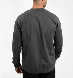 UNRL Crossover Crewneck -Thread Logic Store CROSSOVER CREW HEATHERCHARCOAL BACK 9028700e 1436 4ca4 964e 77be4a00987d