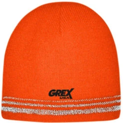CornerStone Lined Enhanced Visibility With Reflective Stripes Beanie