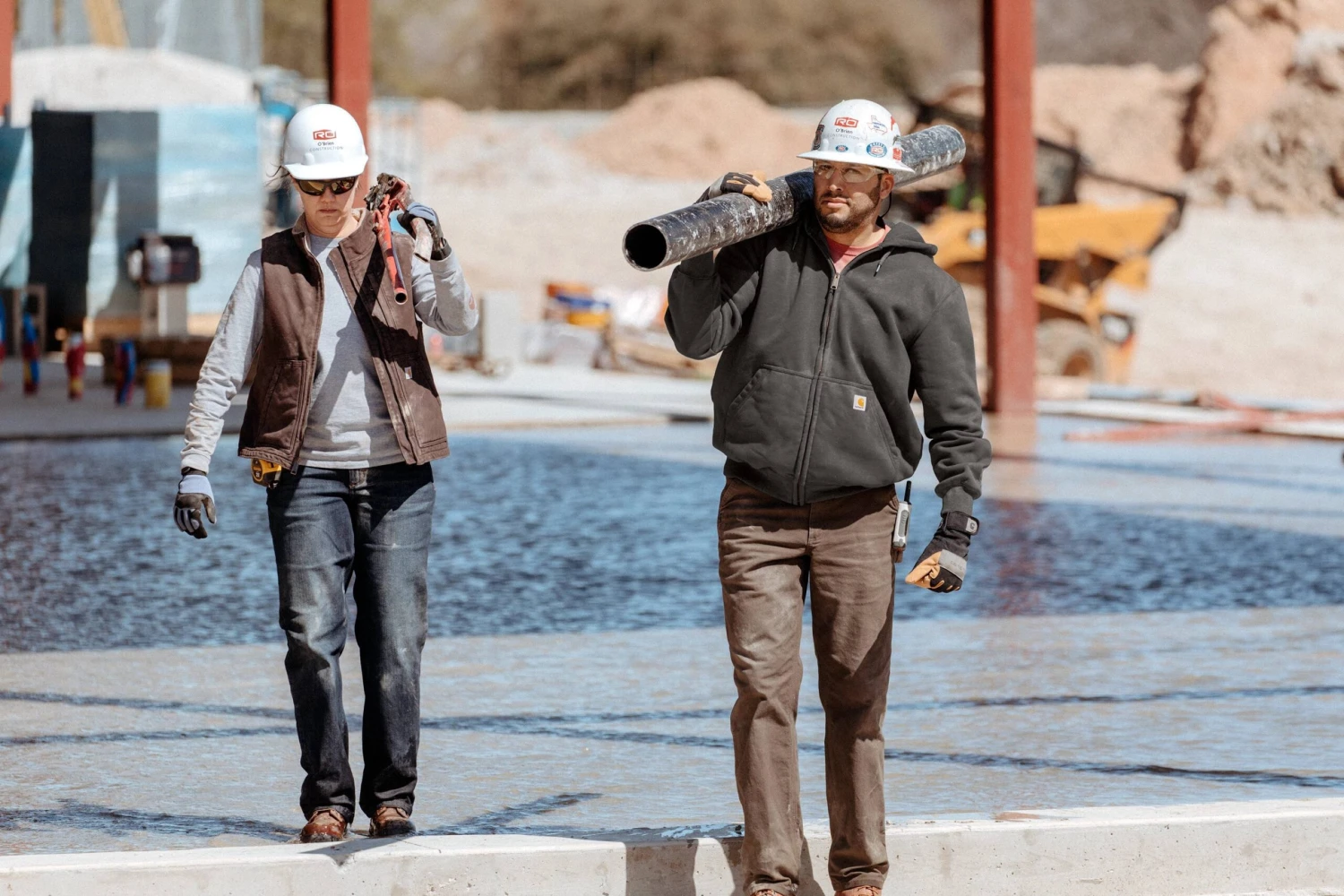 Carhartt Rain Defender Paxton Heavyweight Hooded Zip-Front Sweatshirt 2 Carhartt Rain Defender Paxton Heavyweight Hooded Zip-Front Sweatshirt - Image 2