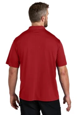 Carhartt Force Snag-Resistant Pocket Polo -Thread Logic Store CT106880 crimsonred model back