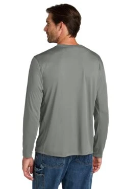 Carhartt Force Sun Defender Long Sleeve T-Shirt -Thread Logic Store CT106972 asphaltgrey model back d9392dff 5640 4cac b8af 28656002f006