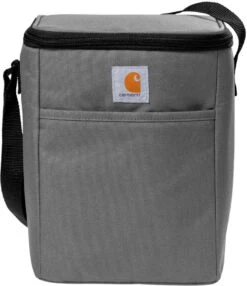 Carhartt Vertical 12-Can Cooler -Thread Logic Store CT89032822 grey flat front