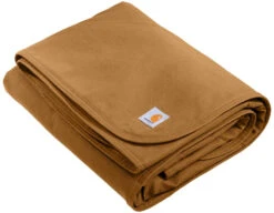 Carhartt Firm Duck Sherpa-Lined Blanket -Thread Logic Store CTP0000502 carharttbrown flat alt1