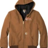 Carhartt Quilted-Flannel-Lined Duck Active Jacket