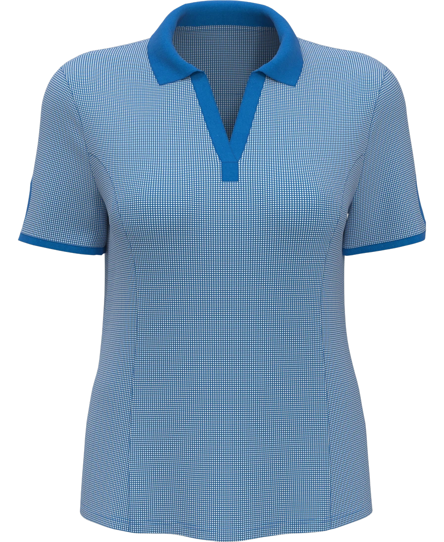 Callaway Ladies' Gingham Polo 3 Callaway Ladies' Gingham Polo - Image 3