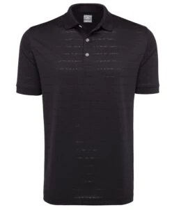 Callaway Ventilated Striped Polo 11 Callaway Ventilated Striped Polo -Thread Logic Store Callaway Ventilated Striped Polo Black S 2