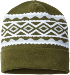 Cap America USA-Made Diamond Knit Cuff -Thread Logic Store Cap America USA Made Diamond Knit Cuff Olive Green Silver OSFA 4
