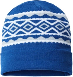 Cap America USA-Made Diamond Knit Cuff -Thread Logic Store Cap America USA Made Diamond Knit Cuff True Royal Silver OSFA 7